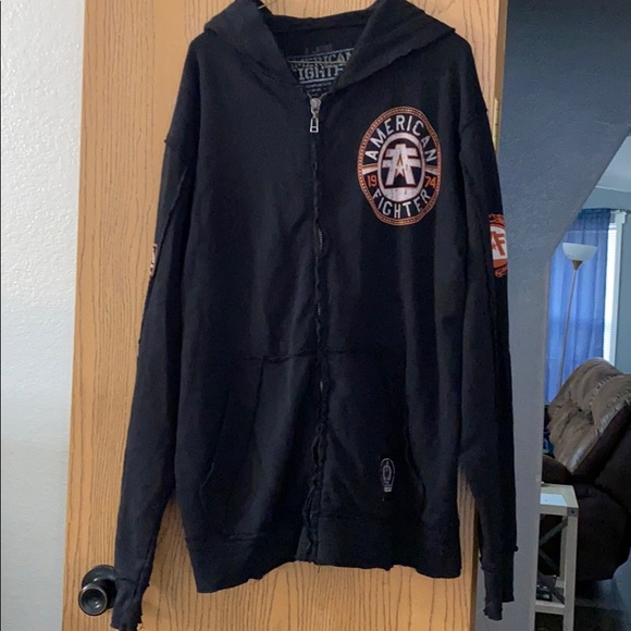 Men’s American Fighter hoodie - Picture 1 of 2